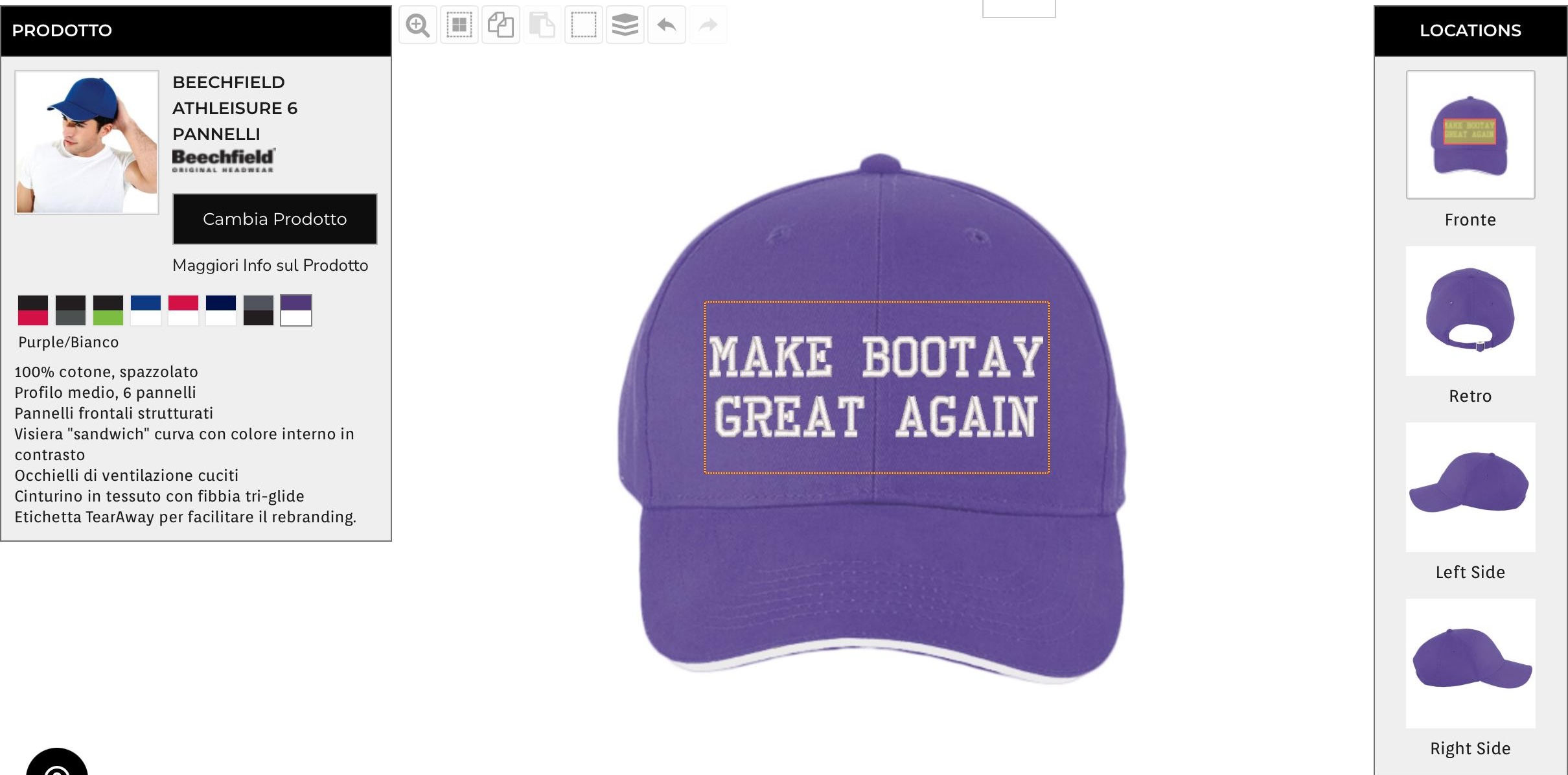 Cappellino Bootay FC